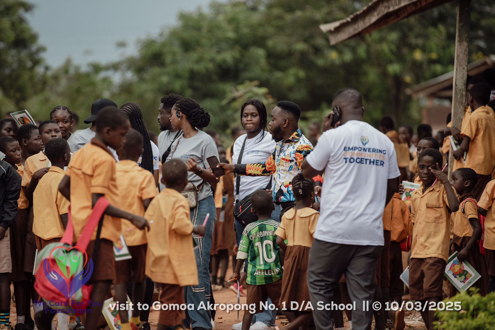 Gomoa Akropong visit photo